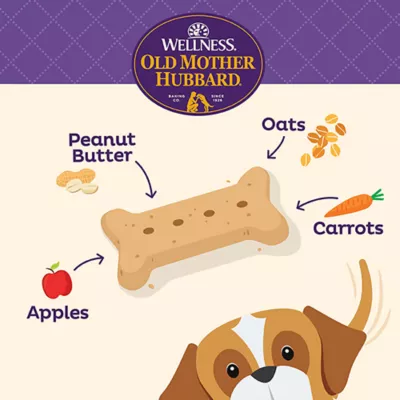 Product Old Mother Hubbard® P-Nuttier Large Biscuit Dog Treats - Natural