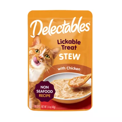 Product Hartz Delectables Lickable Treats™ Stew Cat Treat Chicken, 1.4oz
