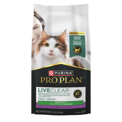 Product Purina Pro Plan LiveClear Allergen Reducing Indoor Adult Dry Cat Food - Turkey