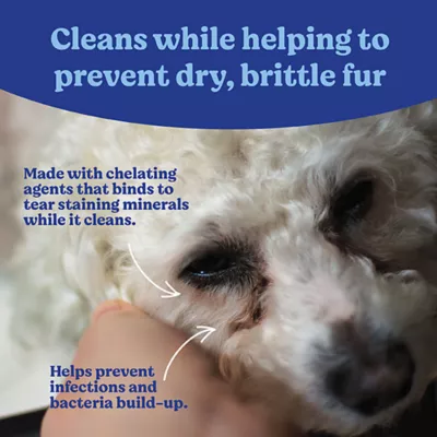 Product Angels' Eyes Gentle Tear Stain Wipes for Dogs - Presoaked Textured Wipes - 100 ct