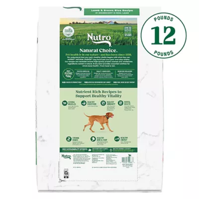 Product Nutro Natural Choice™ Large Breed Adult Dry Dog Food - Lamb & Brown Rice