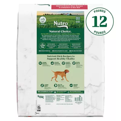 Product Nutro Natural Choice™ Adult Dry Dog Food - Beef & Brown Rice