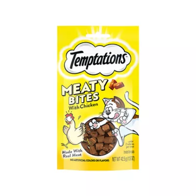 Product Temptations™ Meaty Bites Soft & Savory Adult Cat Treat - 1.5 oz