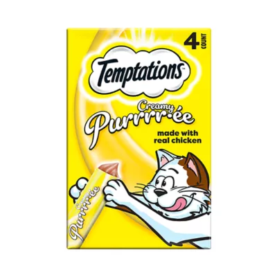 Product Temptations™ Creamy Purée Lickable Adult Cat Treats - Chicken