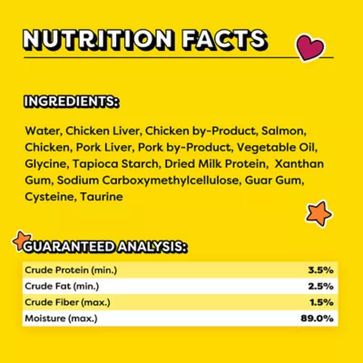 Product Temptations™ Creamy Purée Lickable Adult Cat Treats - Salmon