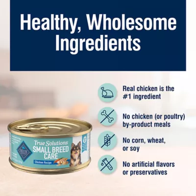 Product Blue Buffalo® True Solutions™ Small Breed Adult Wet Dog Food - Natural, 5 Oz.