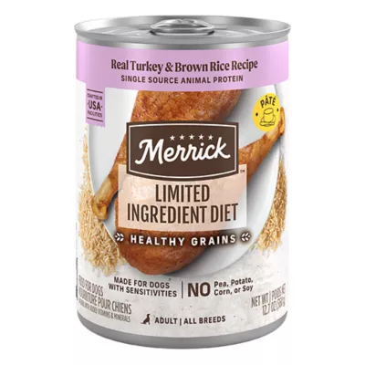 Product Merrick® Limited Ingredient Diet® Adult Wet Dog Food - Healthy Grains, 12.7 oz