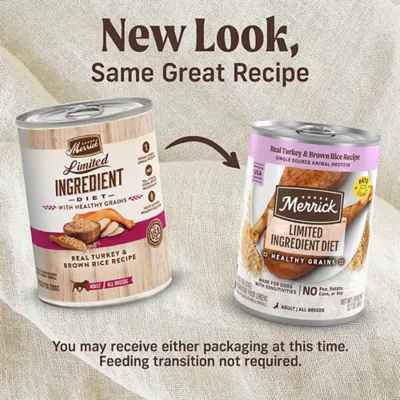 Product Merrick® Limited Ingredient Diet® Adult Wet Dog Food - Healthy Grains, 12.7 oz