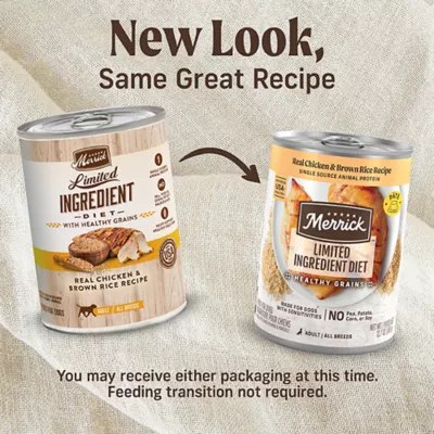 Product Merrick® Limited Ingredient Diet® Adult Wet Dog Food - Healthy Grains, 12.7 oz