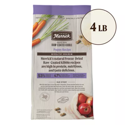 Product Merrick® Raw-Coated Kibble Puppy Dry Dog Food - Natural, Grains, Freeze Dried, Chicken & Brown Rice
