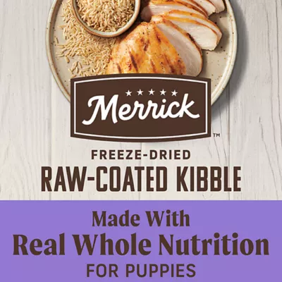 Product Merrick® Healthy Grains Raw-Coated Kibble Puppy Dry Dog Food - Chicken