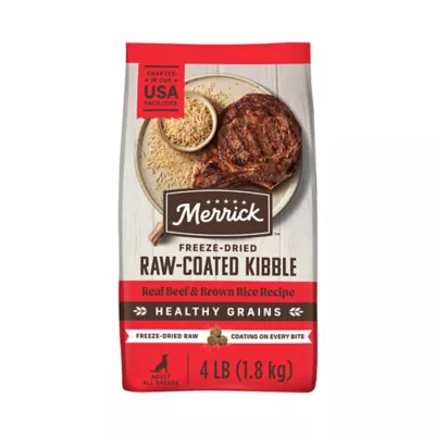Product Merrick® Healthy Grains Raw-Coated Kibble Adult Dry Dog Food - Real Beef & Brown Rice