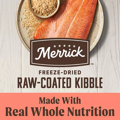 Product Merrick® Healthy Grains Raw-Coated Kibble Adult Dry Dog Food - Real Salmon & Brown Rice
