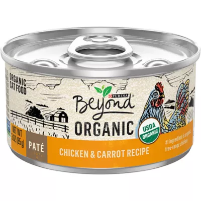 Product Purina® Beyond® Organic Adult Cat Wet Food - 3.33 oz., Organic, Non-GMO