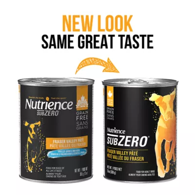 Product Nutrience SubZero Wet Dog Food - Fraser Valley, Chicken Pâté, Grain Free, 13 oz