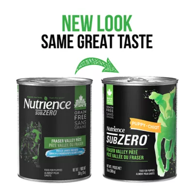 Product Nutrience SubZero Wet Puppy Food - Fraser Valley, Chicken Pâté, Grain Free, 13 oz