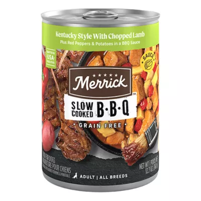 Product Merrick® Grain Free Slow Cooked BBQ Premium Adult Wet Dog Food - Natural, 12.7 oz