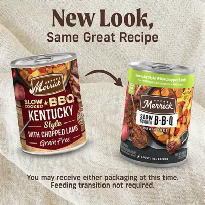 Product Merrick® Grain Free Slow Cooked BBQ Premium Adult Wet Dog Food - Natural, 12.7 oz