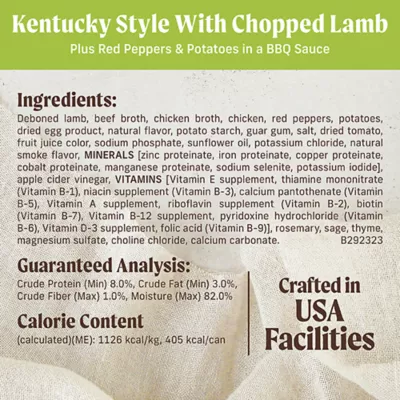Product Merrick® Grain Free Slow Cooked BBQ Premium Adult Wet Dog Food - Natural, 12.7 oz