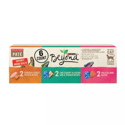 Product Purina® Beyond® Grain Free Adult Cat Wet Food - 21 oz., Natural, Non-GMO, Grain Free