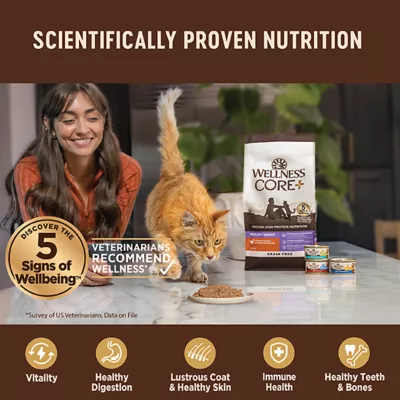 Product Wellness® CORE® Adult Cat Food Digestive Health, Grain Free, Chicken