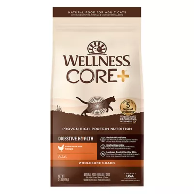 Product Wellness® CORE+ Digestive Health Adult Cat Food - Natural, Chicken and Rice
