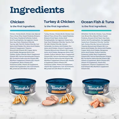 Product Blue Buffalo Tastefuls Wet Cat Food Variety Pack - 12ct, Natural, Pate