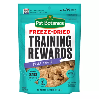 Product Pet Botanics Training Reward Freeze Dried Dog Treat - Beef Liver