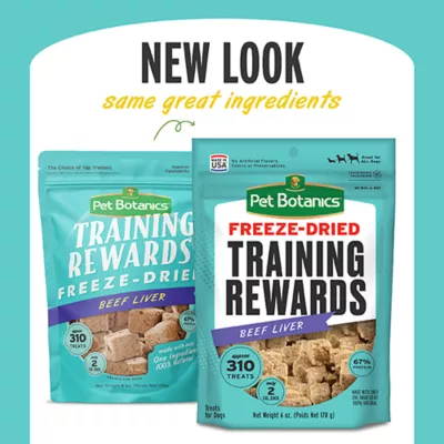 Product Pet Botanics Training Reward Freeze Dried Dog Treat - Beef Liver