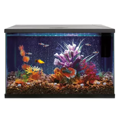 Product Top Fin® LED Bubble Wall Aquarium Kit