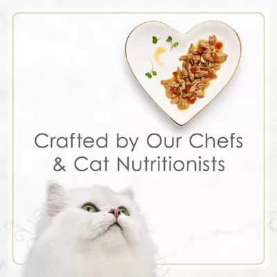 Product Fancy Feast Petites Wet Cat Food - Grilled Chicken Entrée with Rice in Gravy - 79.4 g Split Cup Tray