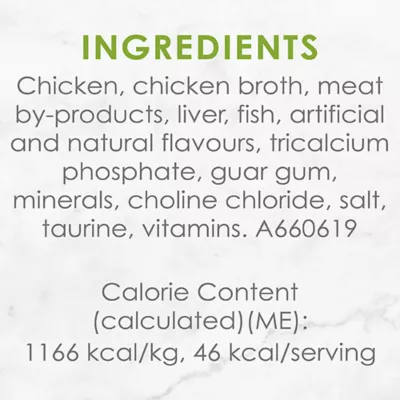 Product Fancy Feast Petites Pâté Wet Cat Food, 79.4 g Split Cup Tray