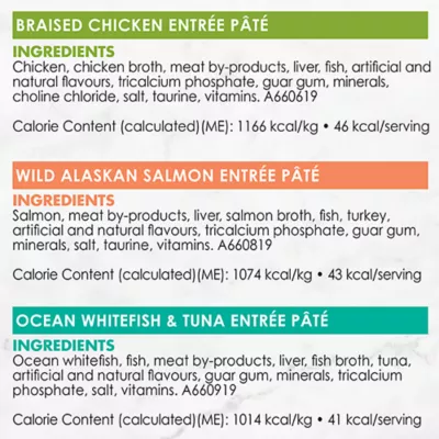 Product Fancy Feast Wet Cat Food - Pâté Collection Variety Pack, 79.4 g x 12 Split Cup Trays