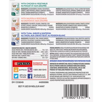 Product Fancy Feast® Classic Broths Wet Cat Complement Variety Pack