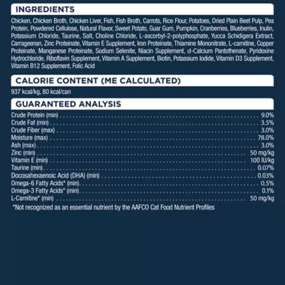 Product Authority® Weight Management Cat Wet Food - 3 Oz, Pate, With-Grain