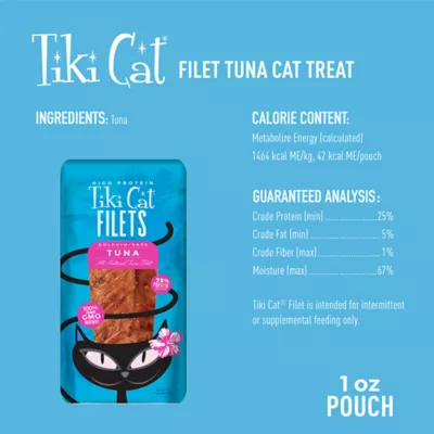 Product Tiki Cat® Filets Cat Food Topper - Non-GMO, High Protein, Natural