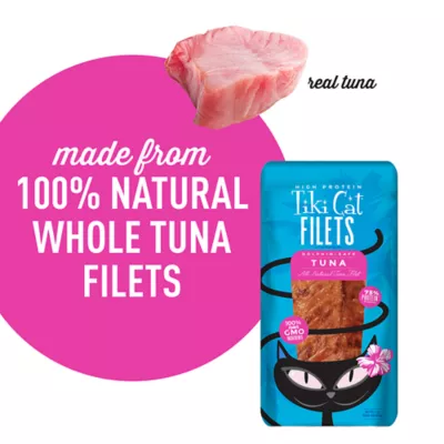 Product Tiki Cat® Filets Cat Food Topper - Non-GMO, High Protein, Natural