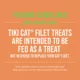 Product Tiki Cat® Filets Cat Food Topper - Non-GMO, High Protein, Natural