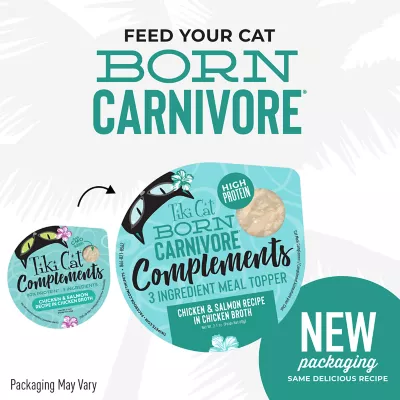 Product Tiki Cat® Born Carnivore Complements Cat Food Topper - Non-GMO, 2.1 OZ