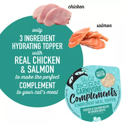 Product Tiki Cat® Born Carnivore Complements Cat Food Topper - Non-GMO, 2.1 OZ