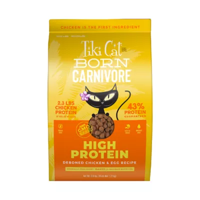 Product Tiki Cat® Born Carnivore® High Protein Cat & Kitten Food - Non-GMO, Chicken & Egg
