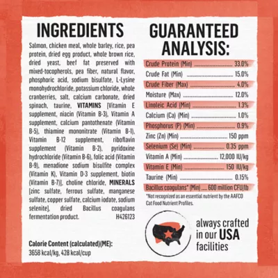 Product Purina® Beyond® Simply Adult Cat Dry Food - Salmon, Probiotics, Corn Free, Wheat Free, Soy Free