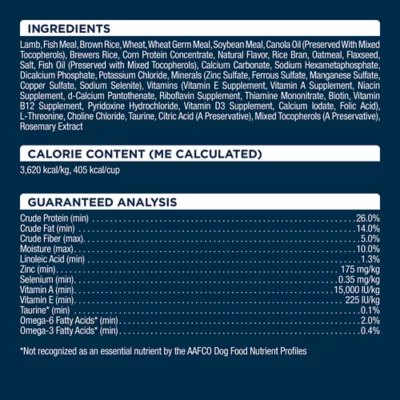 Product Authority® Sensitive Stomach & Skin Adult Dog Dry Food - Lamb & Rice