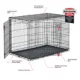 Product KONG® Ultra-Strong Double Door Wire Dog Crate with Divider Panel