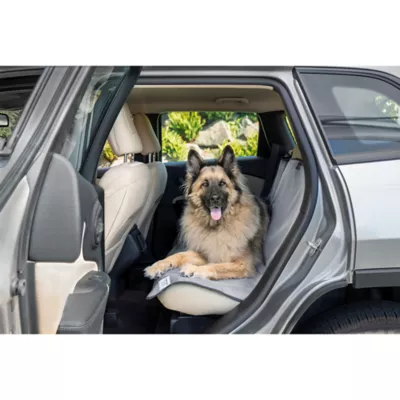 Product Top Paw® Waterproof Canvas Rear Bench Seat Cover, Gray