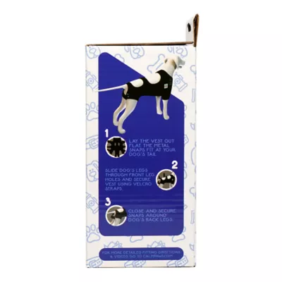 Product Calm Paws Premium Recovery Vest and Calming Disk for Dogs