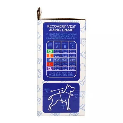 Product Calm Paws Premium Recovery Vest and Calming Disk for Dogs
