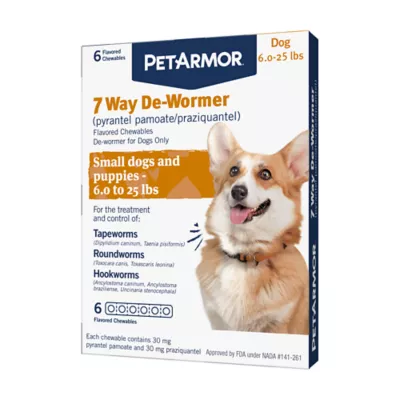 Product PetArmor® 7 Way De-Wormer for Puppies and Small Dogs - Chewable Tablets