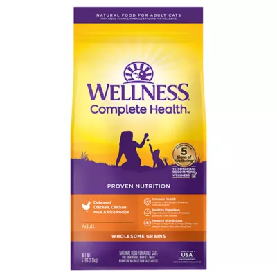 Product Wellness® Complete Health Adult Cat Dry Food - Natural, Chicken and Rice