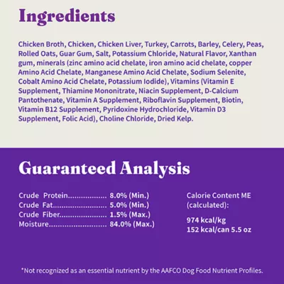 Product Halo Healthy Grains Adult Wet Dog Food - Chicken Recipe in Broth, 5.5 oz